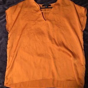 Gold Forever 21 Blouse